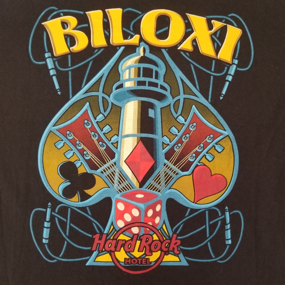 HARD ROCK CAFE BILOXI TSHIRT.